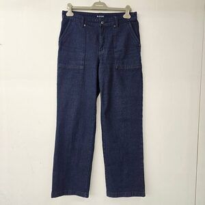 R Jeans Dark Denim Cargo Wide Leg Jeans Size 30
